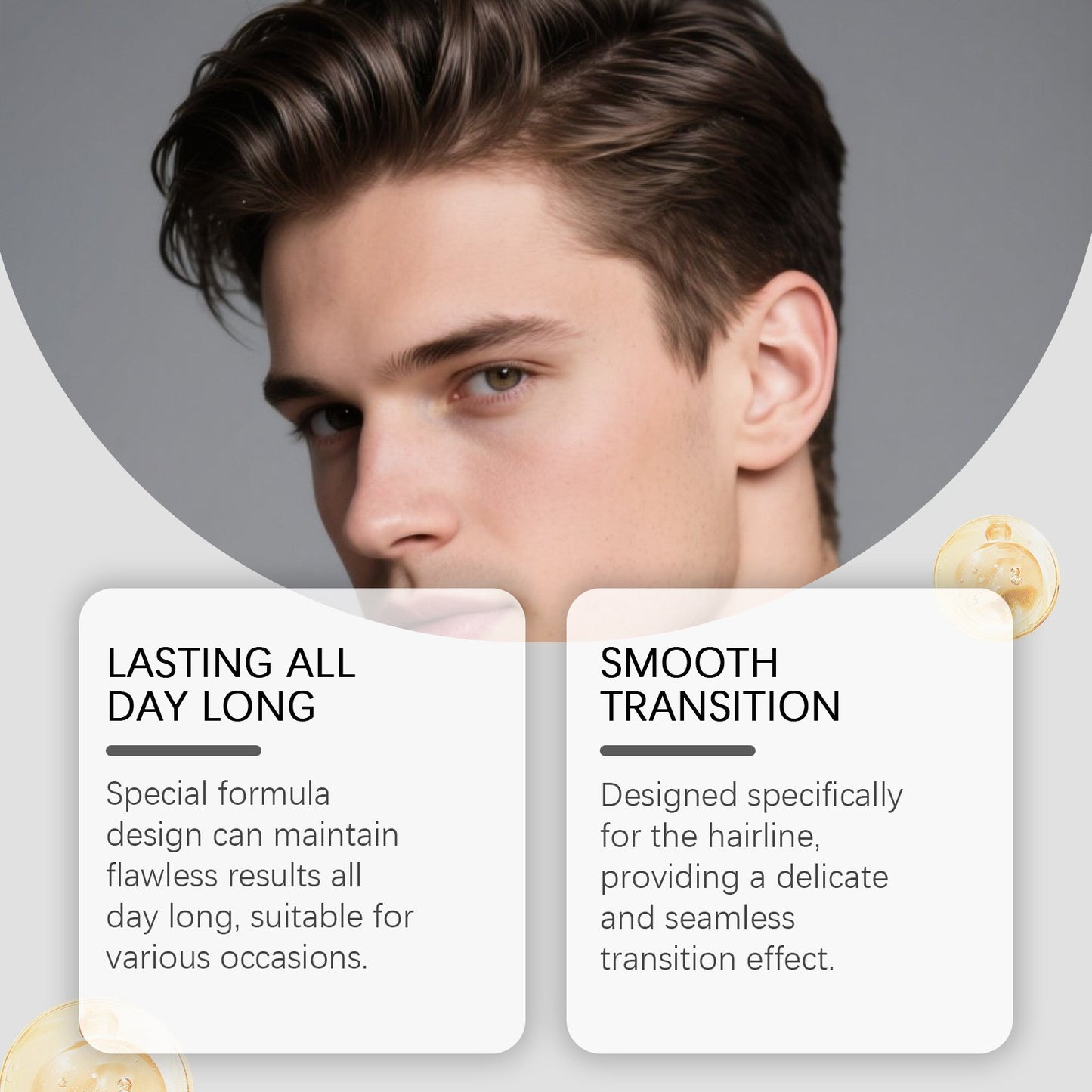 Waterproof Hair Part & Gray Hair Concealer Powder