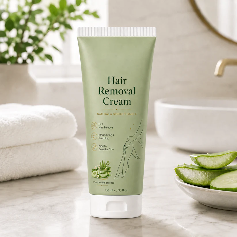 Painless Depilatory Cream – No Razor Bumps, No Harsh Odor