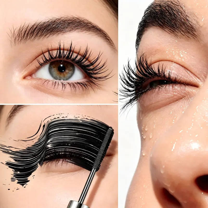 ✨Day Sale 50% OFF🎉Waterproof & Sweatproof Lengthening & Curling Mascara