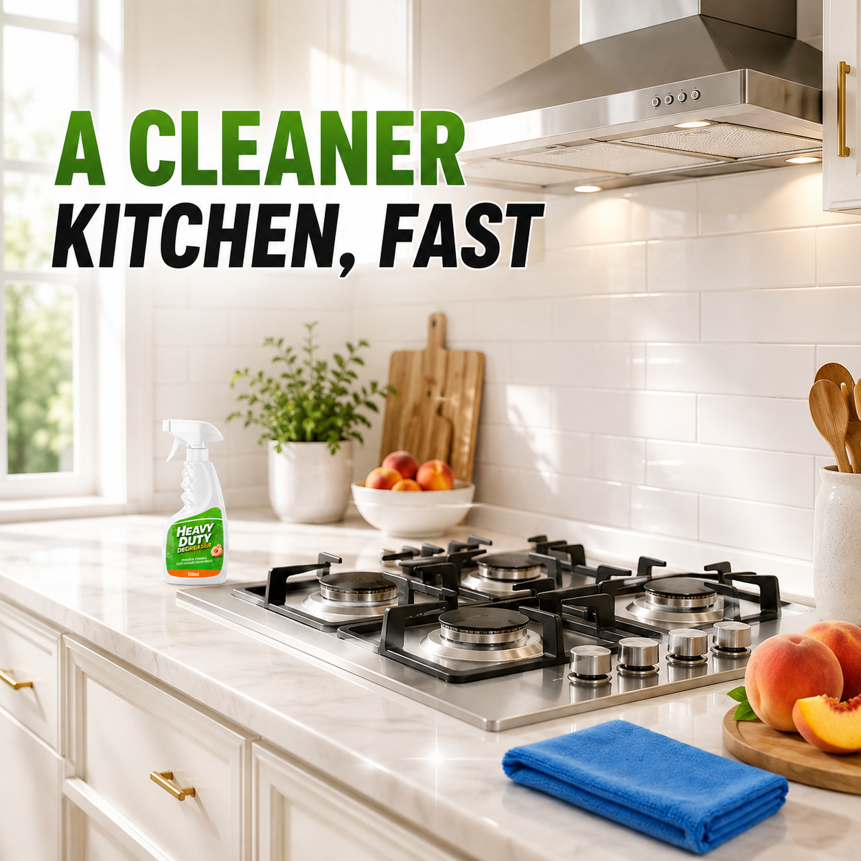 ✨Day Sale 50% OFF🎉 Kitchen Enzyme Cleaner – Powerful Degreasing, Long-Lasting Freshness