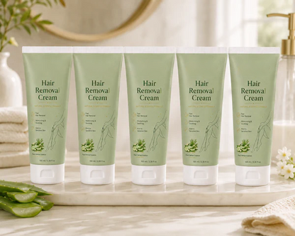 Painless Depilatory Cream – No Razor Bumps, No Harsh Odor