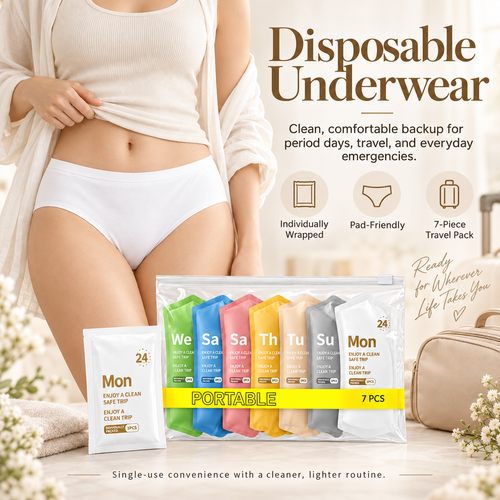Disposable Underwear for Period Days & Travel 🩲🛒