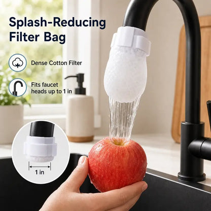50PCS Disposable Faucet Filter Bags Set