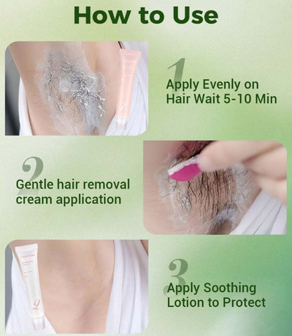 🔥 LAST DAY BUY 1 GET 1 FREE💛Hair Removal Cream Kit for Women