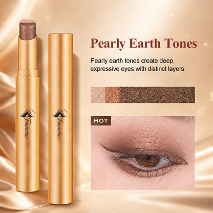 3 in 1 Easy Eyeshadow Stick for Beginners Waterproof Longwear Shimmer Makeup Set