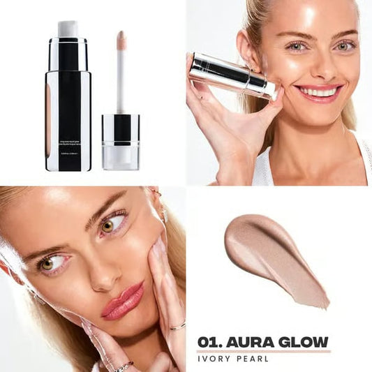 ✨ All-Day Long-Wear Liquid Glow Illuminator, Blendable Dewy Liquid Highlighter