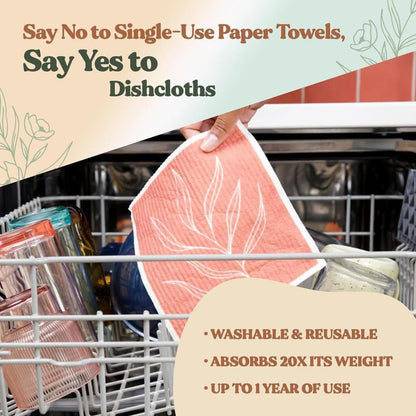 🔥Hot Sale - 50% OFF🔥Swedish kitchen cleaning dishcloth | 5 Pack
