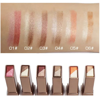 😍🎨Duo Eyeshadow Stick – Natural & Long-Lasting Glow