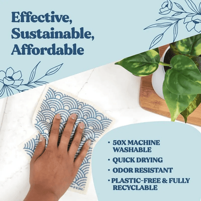 🔥Hot Sale - 50% OFF🔥Swedish kitchen cleaning dishcloth | 5 Pack
