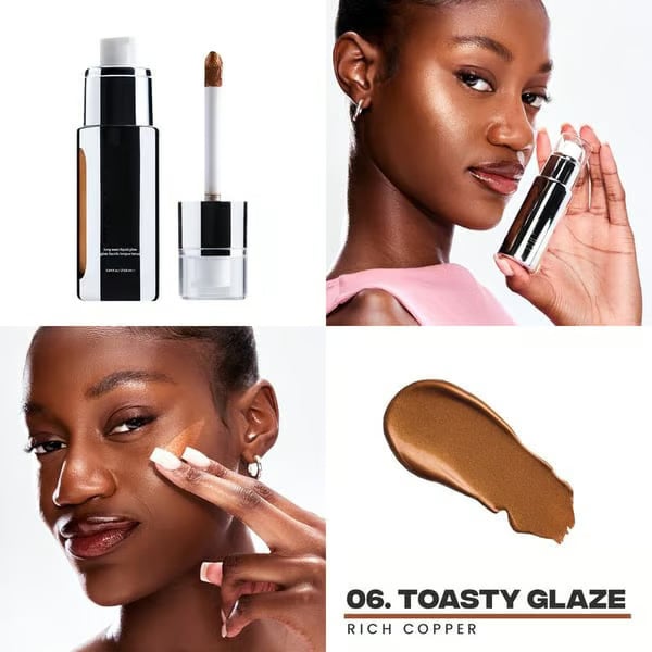 ✨ All-Day Long-Wear Liquid Glow Illuminator, Blendable Dewy Liquid Highlighter