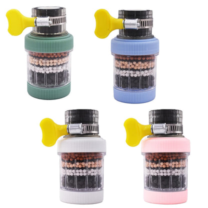 360° Swivel Faucet Water Filter – 6-Layer Filtration & Universal Kitchen Tap Fit