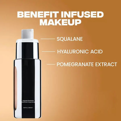 ✨ All-Day Long-Wear Liquid Glow Illuminator, Blendable Dewy Liquid Highlighter