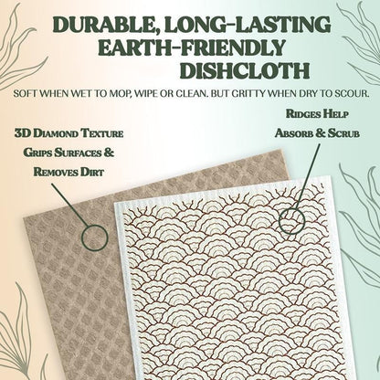 🔥Hot Sale - 50% OFF🔥Swedish kitchen cleaning dishcloth | 5 Pack
