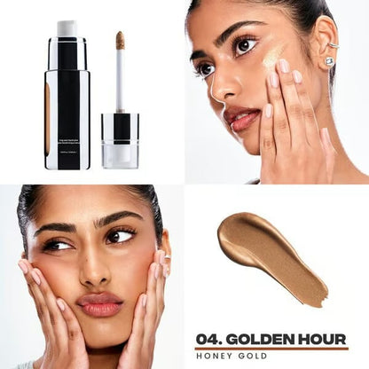✨ All-Day Long-Wear Liquid Glow Illuminator, Blendable Dewy Liquid Highlighter