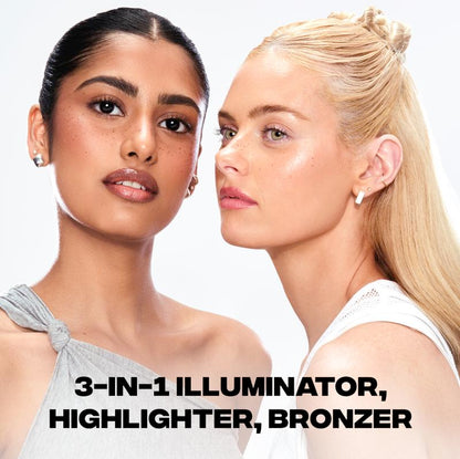 ✨ All-Day Long-Wear Liquid Glow Illuminator, Blendable Dewy Liquid Highlighter
