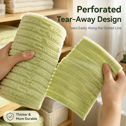 🧽 Reusable Kitchen Cleaning Towels – Tear, Wipe, Wash & Reuse ♻️🛒