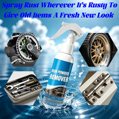 Car Rust Remover Spray for Wheels Rims Metal Surfaces