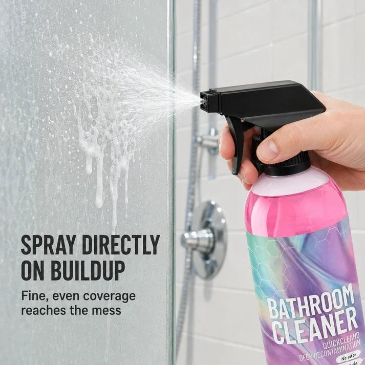 🌟🌟 Bathroom Cleaner: Sparkle in Seconds, No Harsh Fumes