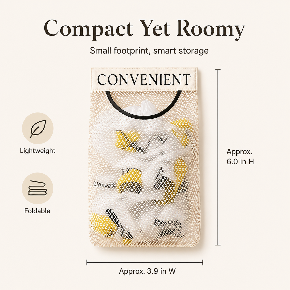 🛍️ Wall-Mounted Grocery Bag Organizer🛒