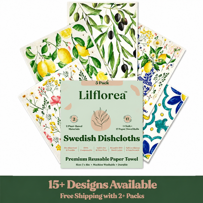 🔥Hot Sale - 50% OFF🔥Swedish kitchen cleaning dishcloth | 5 Pack