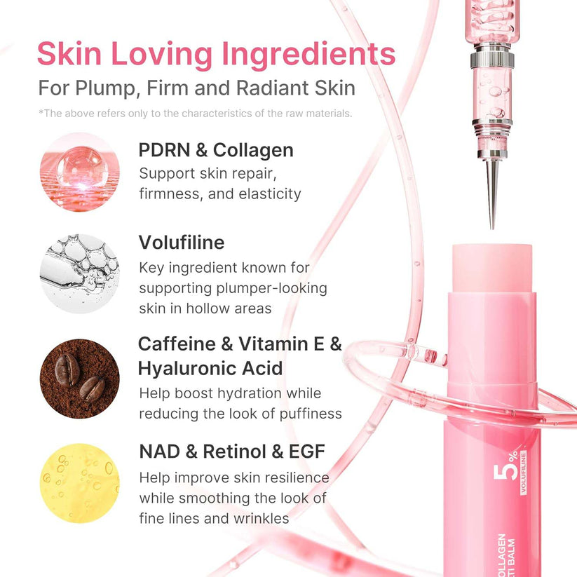 🥳2026 HOT SALE - 50% OFF💖Pink Collagen Volume Multi Balm for Soft, Smooth Lips