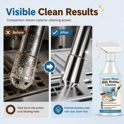 🥳2026 HOT SALE🥳Steam Wand Milk Residue Cleaner Spray