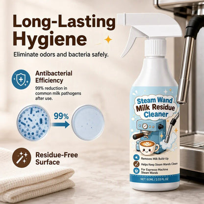 🥳2026 HOT SALE🥳Steam Wand Milk Residue Cleaner Spray