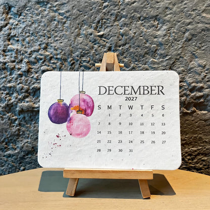 🌱Eco-Friendly Plantable 'Timeless' Seed Calendar 2027 ✨ Plan•Plant•Grow•Enjoy