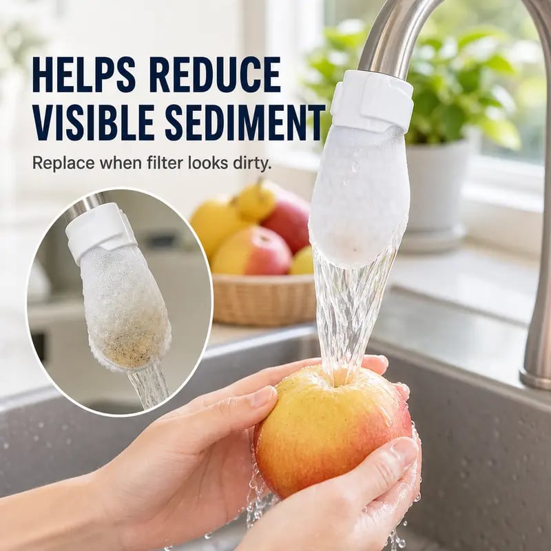 50PCS Disposable Faucet Filter Bags Set