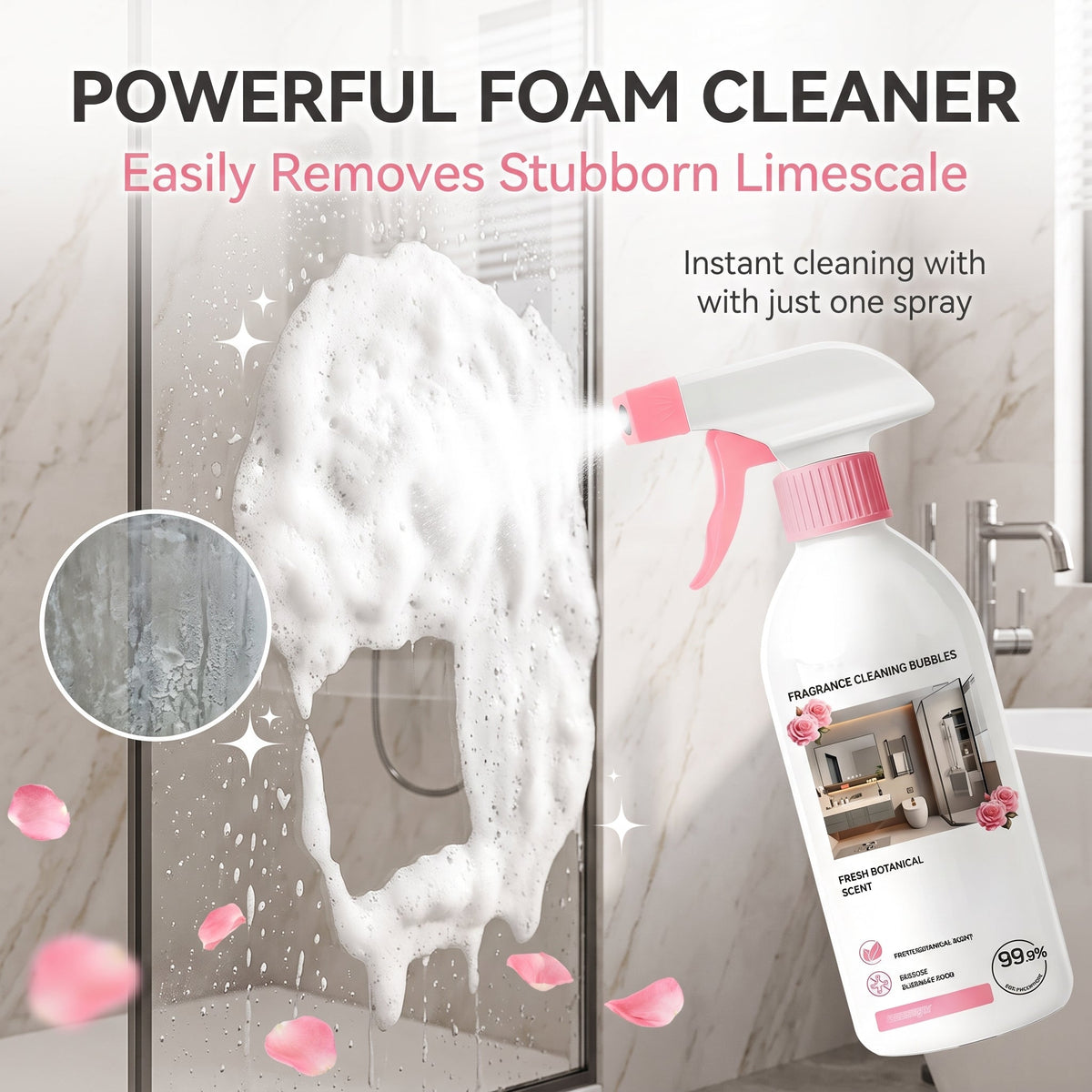 🔥 50% OFF! ✨ Multi-Purpose Bathroom Cleaner Spray Fragrance Toilet Cleaner Deodorizing Toilet Cleaner