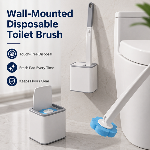 🚽 No-Touch Disposable Toilet Cleaning System ✨🛒