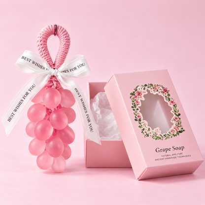 🍇 Lily’s Handmade Grape Soap – Small-Batch Natural Oil Soap with Gentle Scent 💜