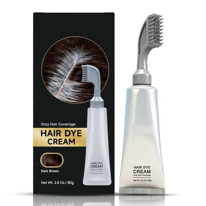🥳2026 HOT SALE🥳 - 50% OFF🔥Instant Gray Coverage Hair Dye Comb for Men & Women