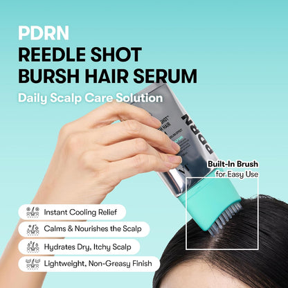 PDRN Reedle Shot Brush Hair Serum