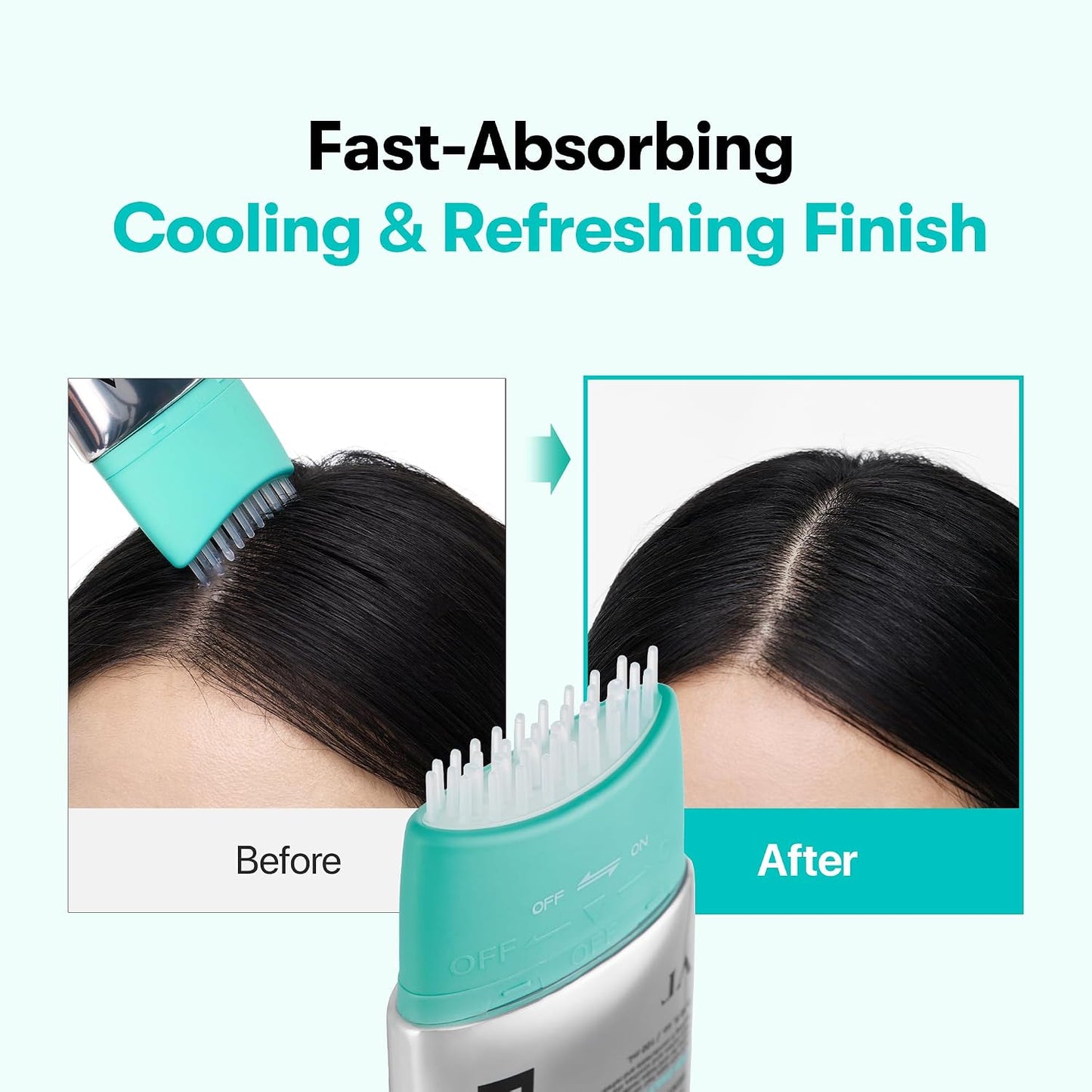 PDRN Reedle Shot Brush Hair Serum