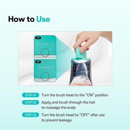 PDRN Reedle Shot Brush Hair Serum