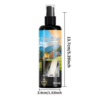 🔥Hot Sale - 50% OFF🔥⛺️Outdoor Mildew Stain Cleaner – Spray on, wipes off mold instantly. Eco‑friendly, won‘t ruin waterproofing. Tent, awning, shower curtain – all like new! 🏕️💪