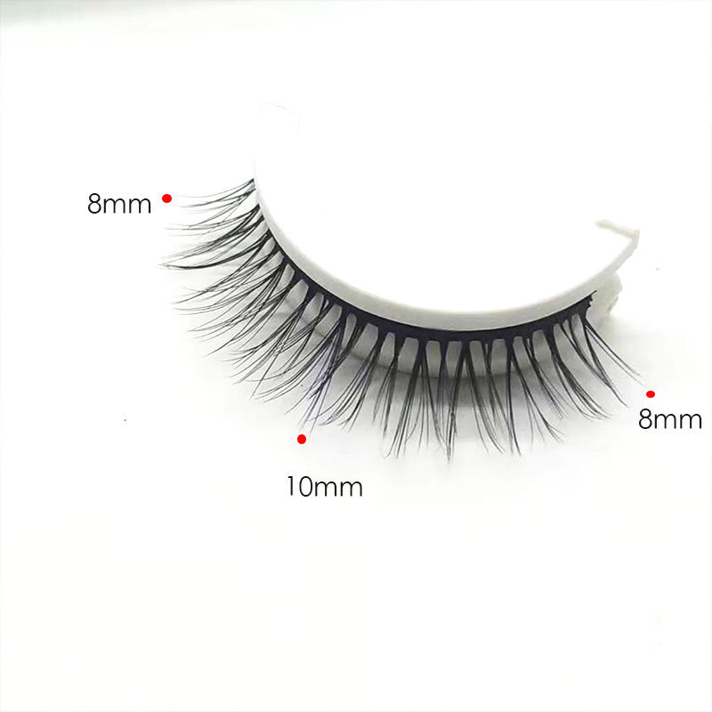 🌺Glue-Free Self-Adhesive Lashes – 3-Second, Natural & Reusable