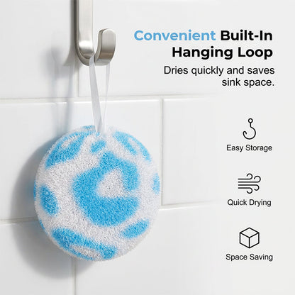 🔥🧽Spherical Kitchen Scrubber for Tough Everyday Messes