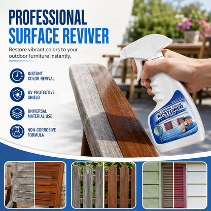 🥳2026 HOT SALE🥳💞50K+ SOLD! ☀️🛡️ 60% OFF! All-Season Wood Restorer – Penetrates deep to restore colour & creates protective shield against UV & moisture. Keep your garden furniture looking new! 🌳💪