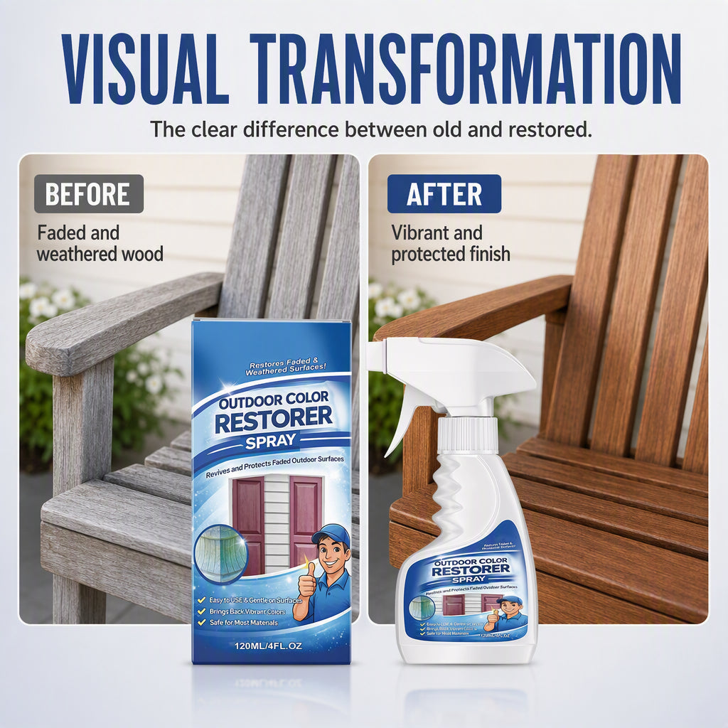 🥳2026 HOT SALE🥳💞50K+ SOLD! ☀️🛡️ 60% OFF! All-Season Wood Restorer – Penetrates deep to restore colour & creates protective shield against UV & moisture. Keep your garden furniture looking new! 🌳💪