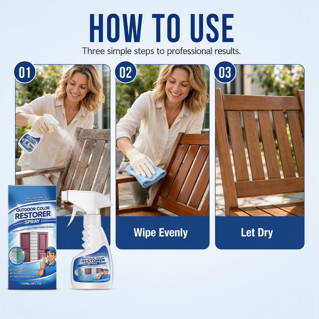 🥳2026 HOT SALE🥳💞50K+ SOLD! ☀️🛡️ 60% OFF! All-Season Wood Restorer – Penetrates deep to restore colour & creates protective shield against UV & moisture. Keep your garden furniture looking new! 🌳💪