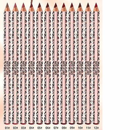 💄 Define & Hold All Day – 12-Color Matte Lip Liner Set, Smudge-Proof & Long-Lasting. 50% Off. UK Stock