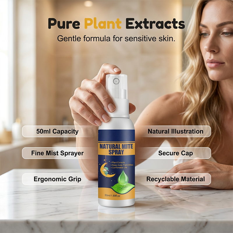 🥳Hot Sale - 50% OFF🔥!Natural Plant-Based Mite Removal Spray🌿✨