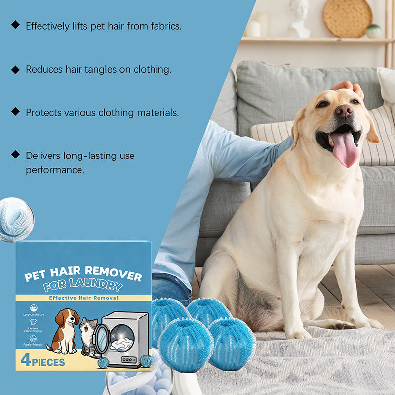 🥳2026 HOT SALE🥳💞50K+ SOLD!Reusable Pet Hair Remover Laundry Balls