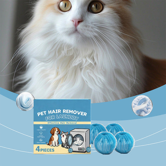 🥳2026 HOT SALE🥳💞50K+ SOLD!Reusable Pet Hair Remover Laundry Balls