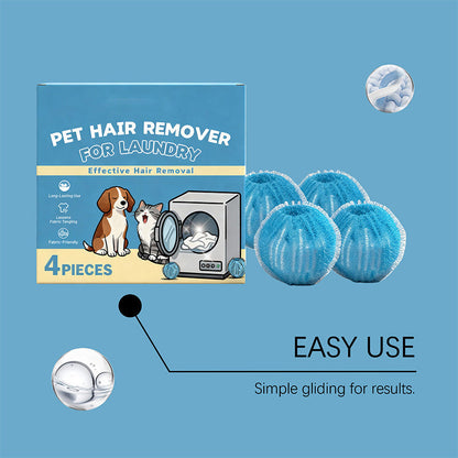 🥳2026 HOT SALE🥳💞50K+ SOLD!Reusable Pet Hair Remover Laundry Balls