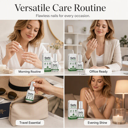 🔥Hot Sale - 50% OFF🔥Garlic Nail Polish for Strengthening Brittle, Damaged Nails