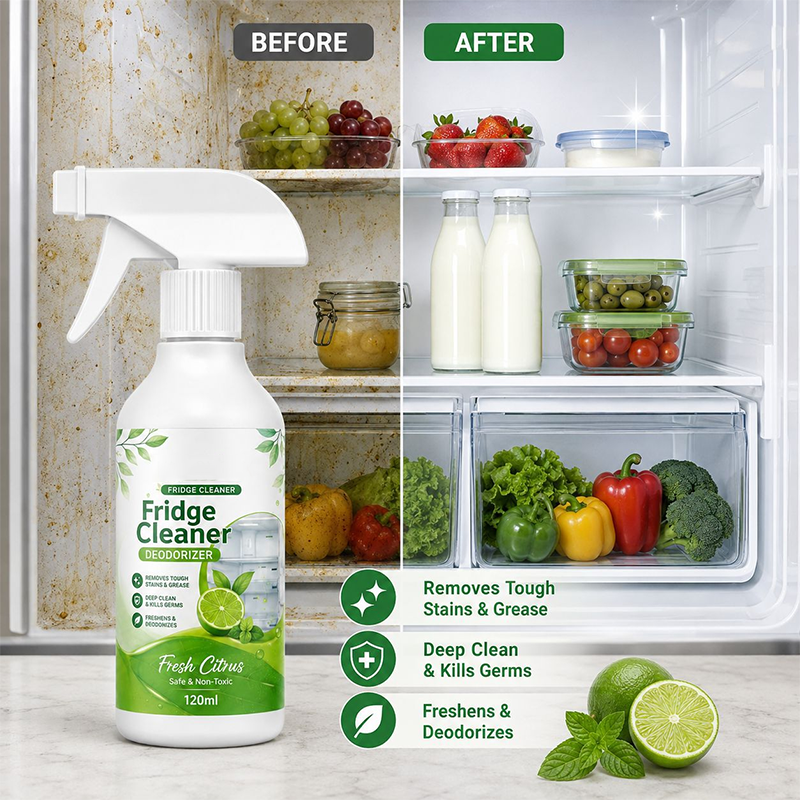 🔥Hot Sale - 50% OFF🔥🧊 Deep-Clean Refrigerator Interior Cleaner Spray