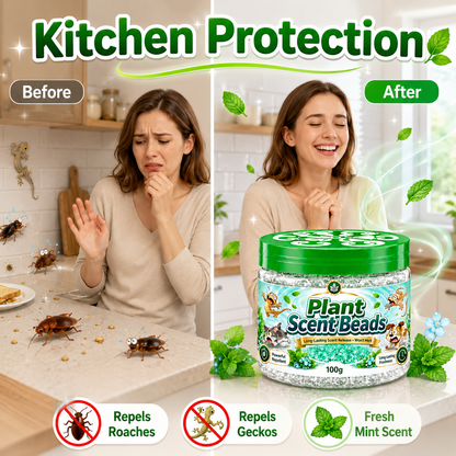🥳2026 HOT SALE🥳💞50K+ SOLD!Natural Plant Gecko Repellent Gel Beads